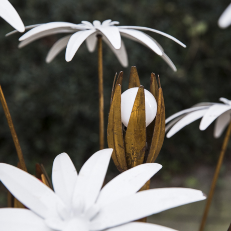 Bicolor_Jet_Set_Style_Flower_Lamp_Blumen_weis_Leuchte