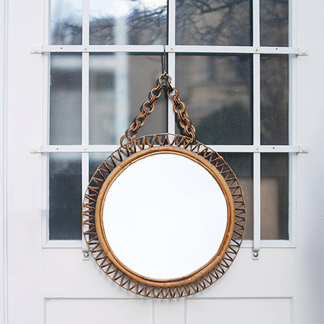 French_Riviera_Flower_Bamboo_Mirror