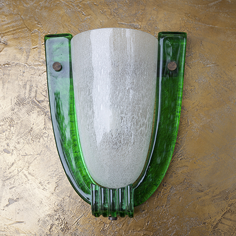 Venini_sconces_green_Seguso