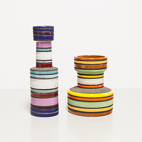 Aldo-Londi-Bitossi-Raymor-ceramic-vase-orange-stripes - 8 Aldo-Londi-Bitossi-Raymor-ceramic-vase-orange-stripes