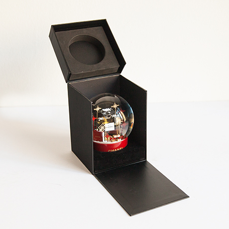 Chanel-snow-globe-red-box