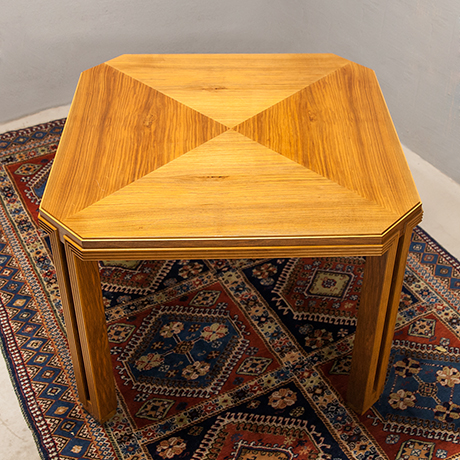 Luciano-Frigerio-dining-table-square-oak - 6 Luciano-Frigerio-dining-table-square-oak