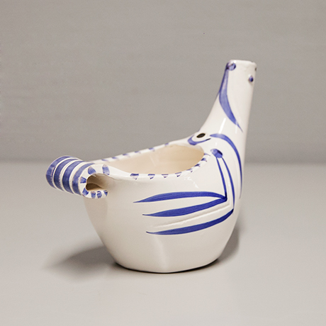 Pablo-Picasso-Madoura-taube-vase-weiss-keramik