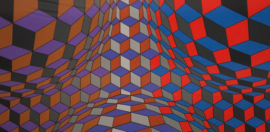 Victor-Vasarely-serigraph-conjunction-18/99