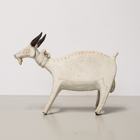 Bruno-Gambone-goat-sculpture-stoneware-ceramic