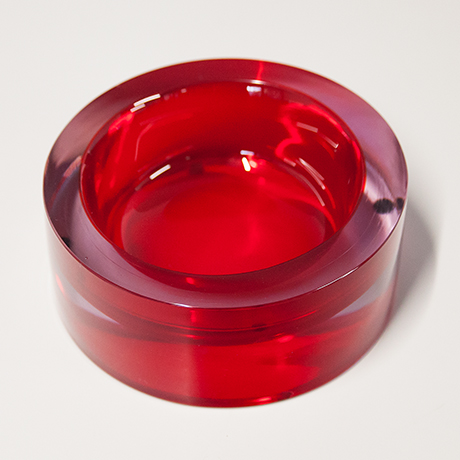 Flavio-Poli-Murano-schuessel-glas-rot