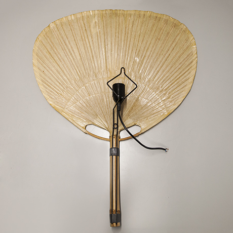 Ingo-Maurer-Uchiwa-wall-lights-bamboo-vintage