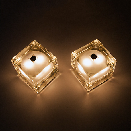 Alessandro-Mendini-Cubosfera-Vetraria-tischlampe