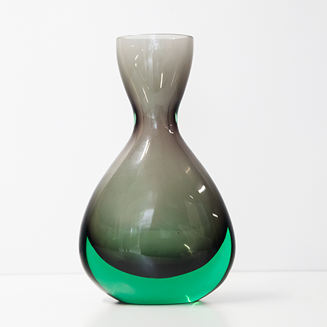 Angelo-Seguso-Murano-vase-grey-green-glass - 4 Angelo-Seguso-Murano-vase-grey-green-glass