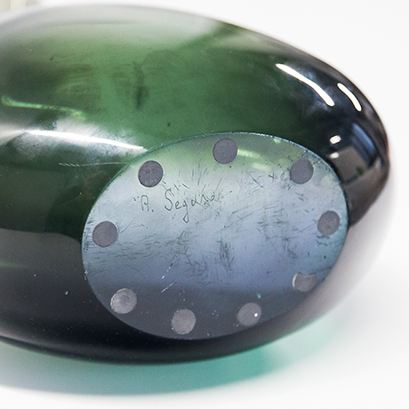 Angelo-Seguso-Murano-vase-grey-green-signed - 7 Angelo-Seguso-Murano-vase-grey-green-signed
