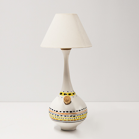 Capron-Vallauris-table-lamp-ceramic-carafe