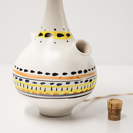 Capron-Vallauris-tischlampe-lampe-keramik