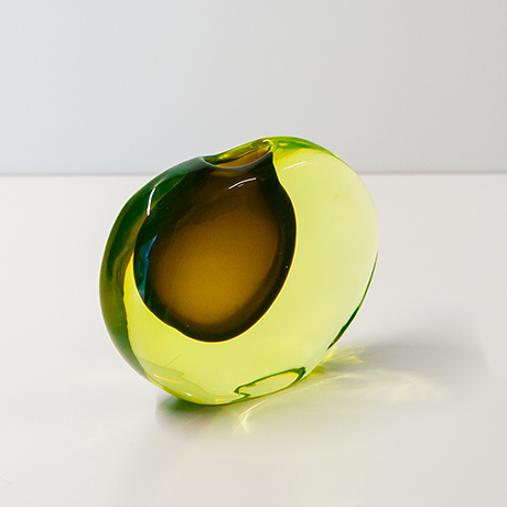 Antonio-da-Ros-Fabio-Tosi-Murano-vase-yellow-glass - 5 Antonio-da-Ros-Fabio-Tosi-Murano-vase-yellow-glass