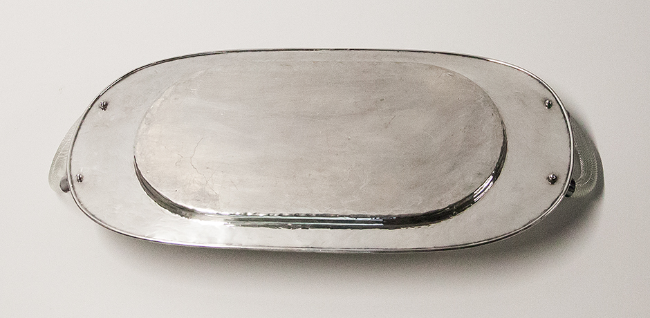 Franco-Lapini-serving-tray-silver