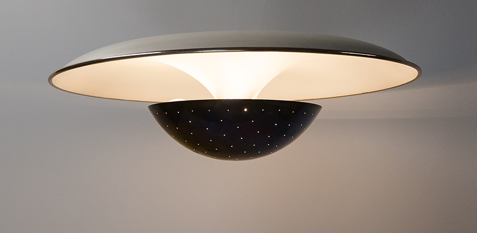 Gino-Sarfatt-155-Arteluce-pendant-lamp-Deckenlampe