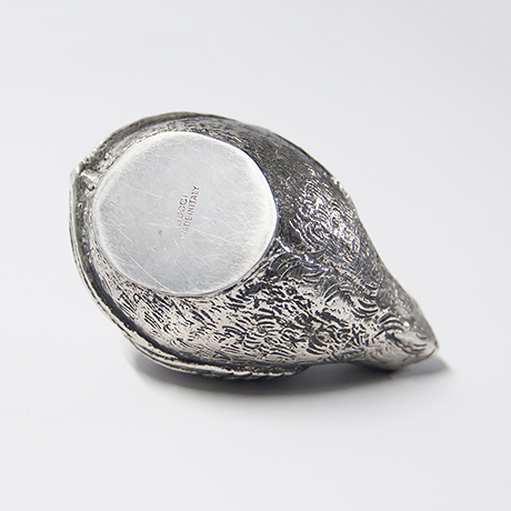 Gucci-quail-candle-holder-silver-signed - 8 Gucci-quail-candle-holder-silver-signed