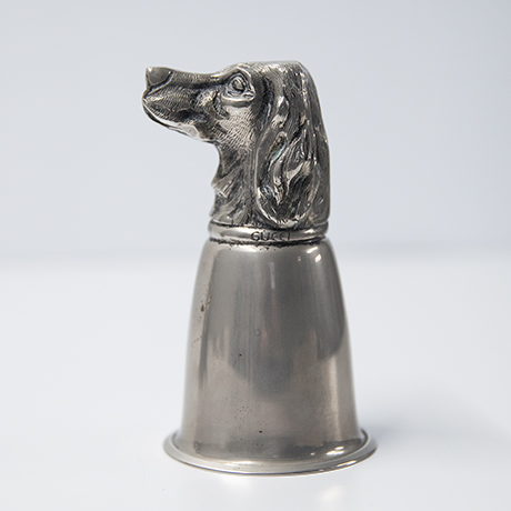 Gucci-stirrup-cups-dog-hund-silver - 20 Gucci-stirrup-cups-dog-hund-silver