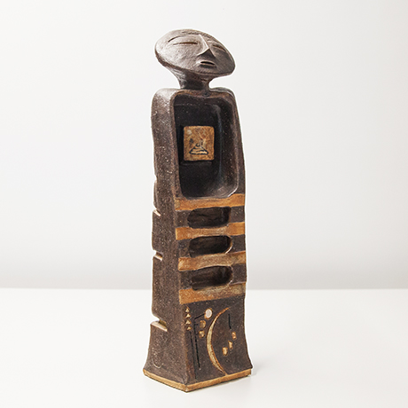 Marcello-Fantoni-keramik-skulptur-figur-stele - 3 Marcello-Fantoni-keramik-skulptur-figur-stele
