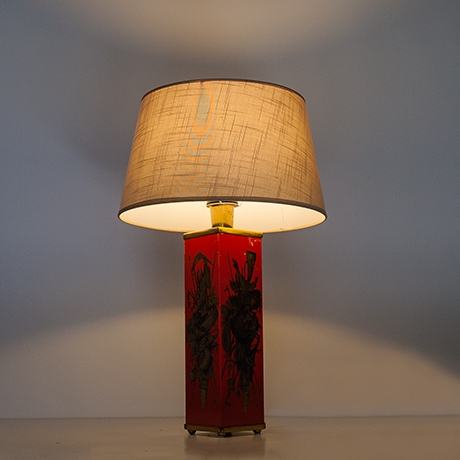 Piero-Fornasetti-table-lamp-red-vintage - 14 Piero-Fornasetti-table-lamp-red-vintage
