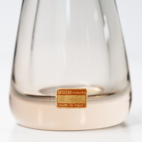 Seguso-Murano-vase-light-grey-marked
