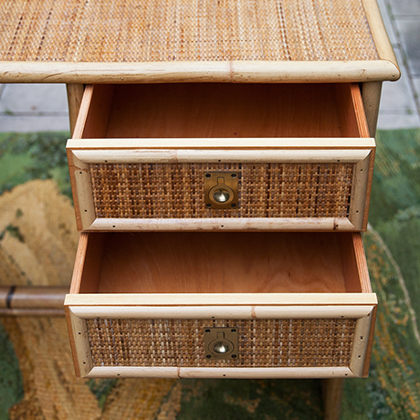 table-desk-drawers-bamboo-vintage - 6 table-desk-drawers-bamboo-vintage