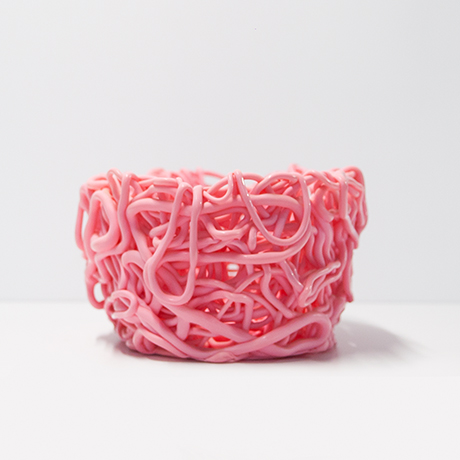 Gaetano-Pesce-Meritalia-Senzafine-bowl-pink-oval - 4 Gaetano-Pesce-Meritalia-Senzafine-bowl-pink-oval
