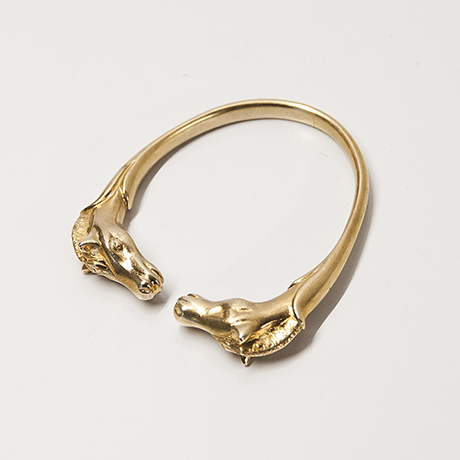 Hermes-bracelet-horse-golden-paris