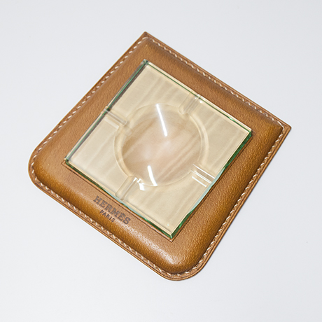 Hermès-desk-leather-ashtray-glass - 23 Hermès-desk-leather-ashtray-glass