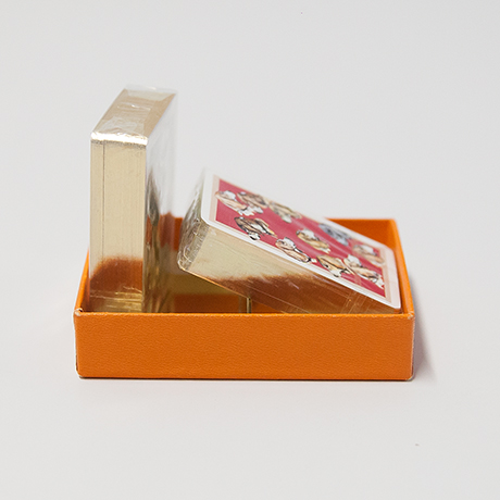 Hermès-Spielkarten-Hunde-box