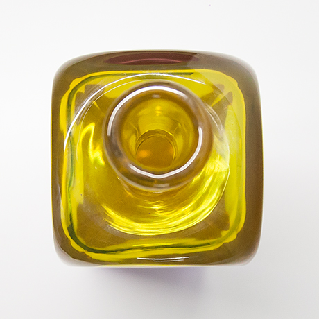 Murano-Cenedese-glas-karaffe-gelb-lila-vintage - 7 Murano-Cenedese-glas-karaffe-gelb-lila-vintage