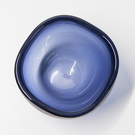 Murano-Venini-Inciso-glas-schuessel-blau - 5 Murano-Venini-Inciso-glas-schuessel-blau