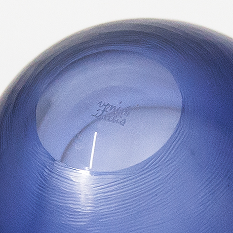 Murano-Venini-inciso-glass-bowl-blue-signed - 6 Murano-Venini-inciso-glass-bowl-blue-signed