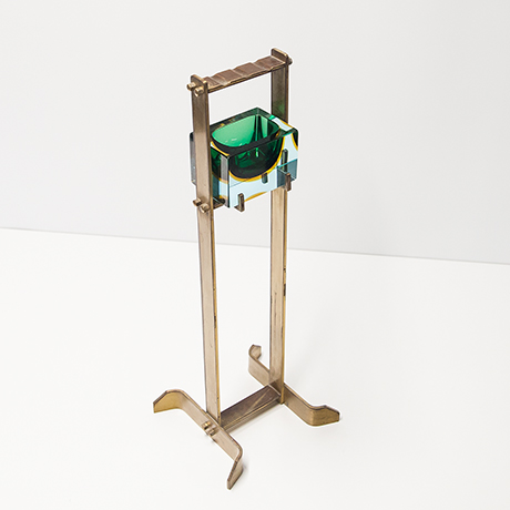Flavio-Poli-Murano-aschenbecher-gruen-glas - 5 Flavio-Poli-Murano-aschenbecher-gruen-glas