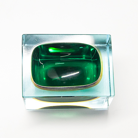 Flavio-Poli-Murano-aschenbecher-gruen-glas - 10 Flavio-Poli-Murano-aschenbecher-gruen-glas