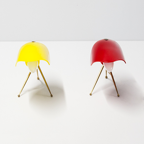 Cosack-table-lamps-red-yellow-wkr-offenbach - 6 Cosack-table-lamps-red-yellow-wkr-offenbach