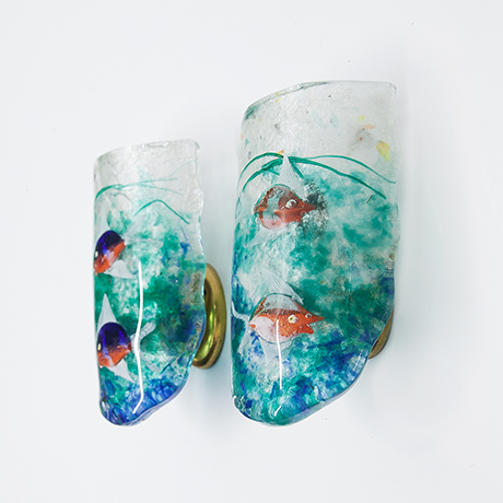 Alfredo-Barbini-Aquarium-wall-lights-Murano-Fish-Cenedese - 3 Alfredo-Barbini-Aquarium-wall-lights-Murano-Fish-Cenedese