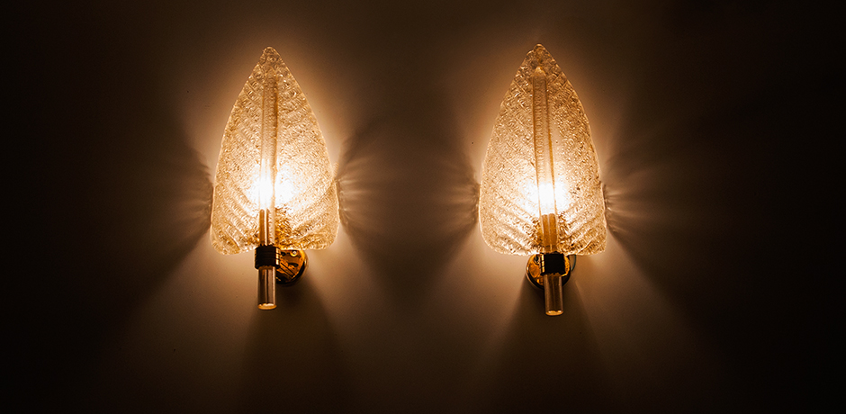 Barovier-Toso-Murano-wall-sconces-leaf-Foglia-Doro - 12 Barovier-Toso-Murano-wall-sconces-leaf-Foglia-Doro