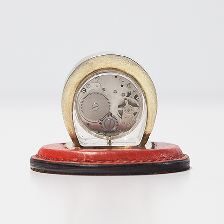 Gucci-Tischuhr-uhr-leder-rot - 5 Gucci-Tischuhr-uhr-leder-rot