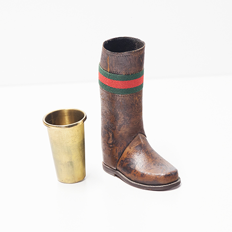 Gucci-boot-pen-holder-leather-brown - 5 Gucci-boot-pen-holder-leather-brown