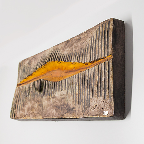 Helmut-Schaeffenacker-ceramic-Brown-orange-Wall-panel - 8 Helmut-Schaeffenacker-ceramic-Brown-orange-Wall-panel