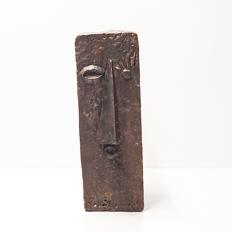 Helmut-Schaeffenacker-keramik-vase-gesicht-braun - 3 Helmut-Schaeffenacker-keramik-vase-gesicht-braun