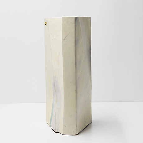 Helmut-Schaeffenacker-ceramic-vase-white-triangle - 4 Helmut-Schaeffenacker-ceramic-vase-white-triangle