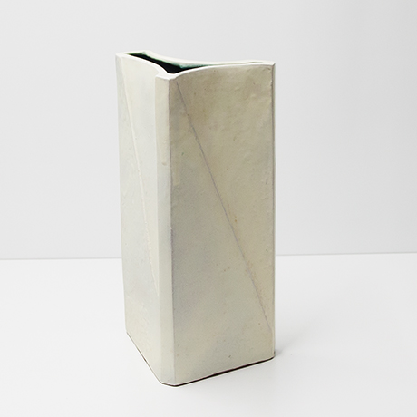 Helmut-Schaeffenacker-keramik-vase-gelb-weiss - 5 Helmut-Schaeffenacker-keramik-vase-gelb-weiss