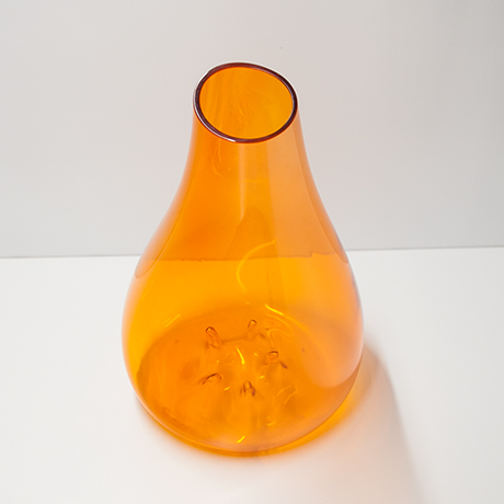 Toni-Zuccheri-orti-veart-vase-orange-italy