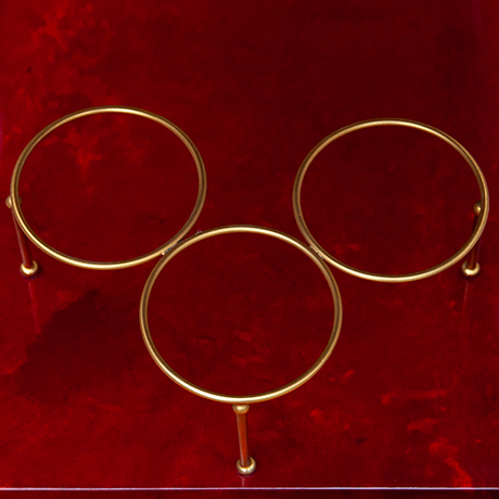 Aldo-Tura-bar-cart-red-bottle-holder-goatskin