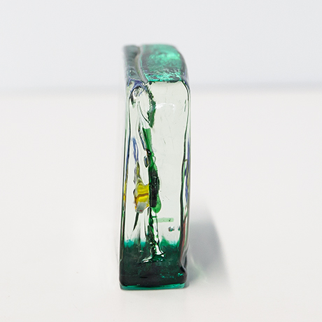 Alfredo-Barbini-Cenedese-Aquarium-fisch-gruen-gelb-glas