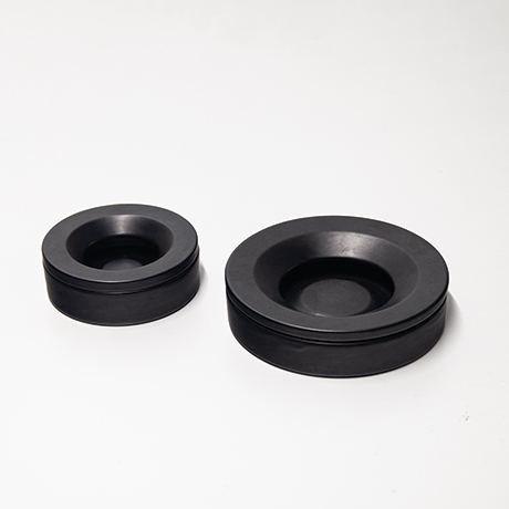 Angelo-Mangiarotti-Barbados-keramik-aschenbecher-schwarz-Danese