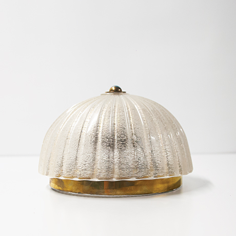 Barovier-Flush-Mount-golden-wall-light