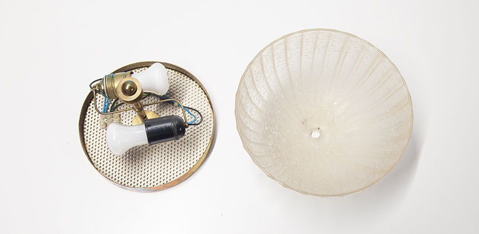 Barovier-Murano-wandleuchte-gold-glas