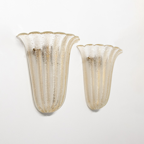 Barovier-Toso-Foglio-Doro-wandleuchte